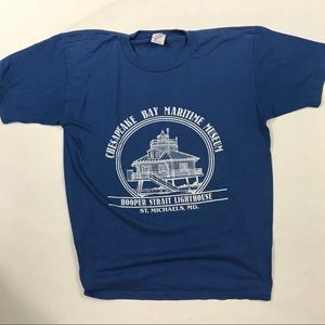 Vintage 80s Chesapeake souvenir shirt